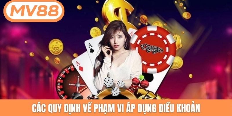 Các quy định về phạm vi áp dụng điều khoản