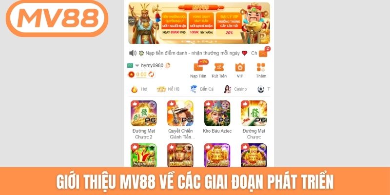 Giới thiệu MV88 về các giai đoạn phát triển